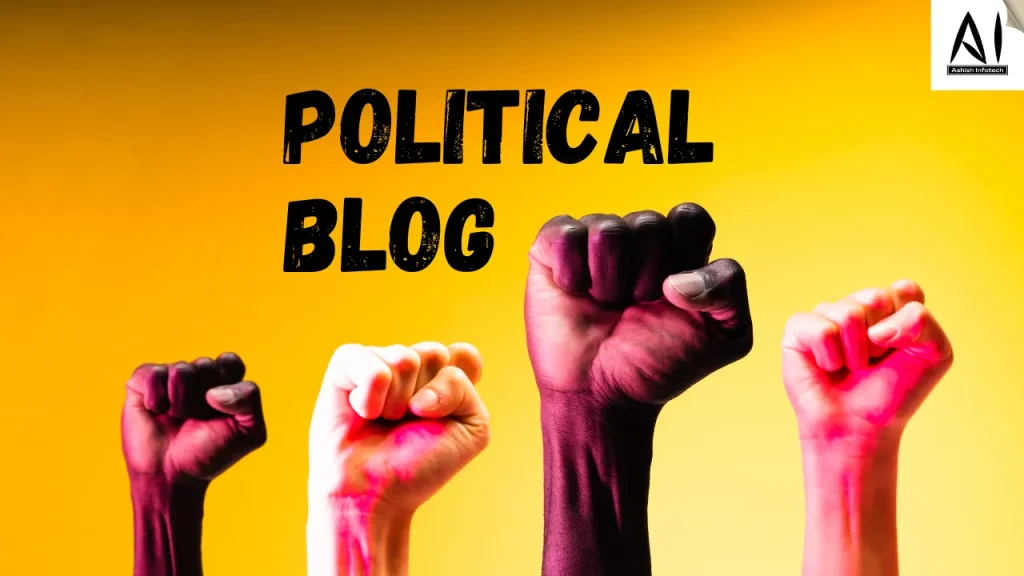 Political Blog, close hands